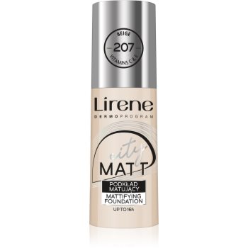 Lirene City Matt Make-up lichid matifiant cu efect de netezire - imagine 2
